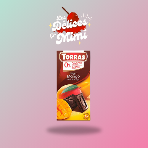 Tablette Torras Chocolat Noir/ Mangue